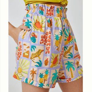 FARM Rio Patch Print Shorts